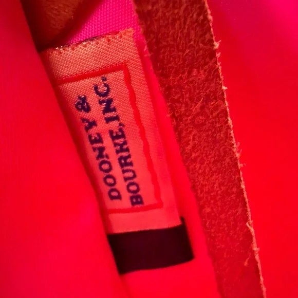 Dooney & Bourke Nylon Editors Tote Navy Blue - Picture 13 of 16